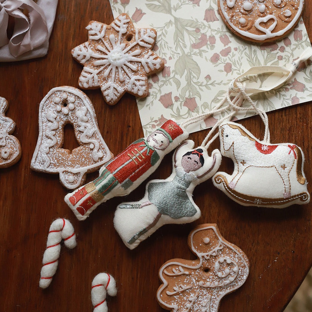 2023 Christmas Fabric Ornament Set - The Nutcracker